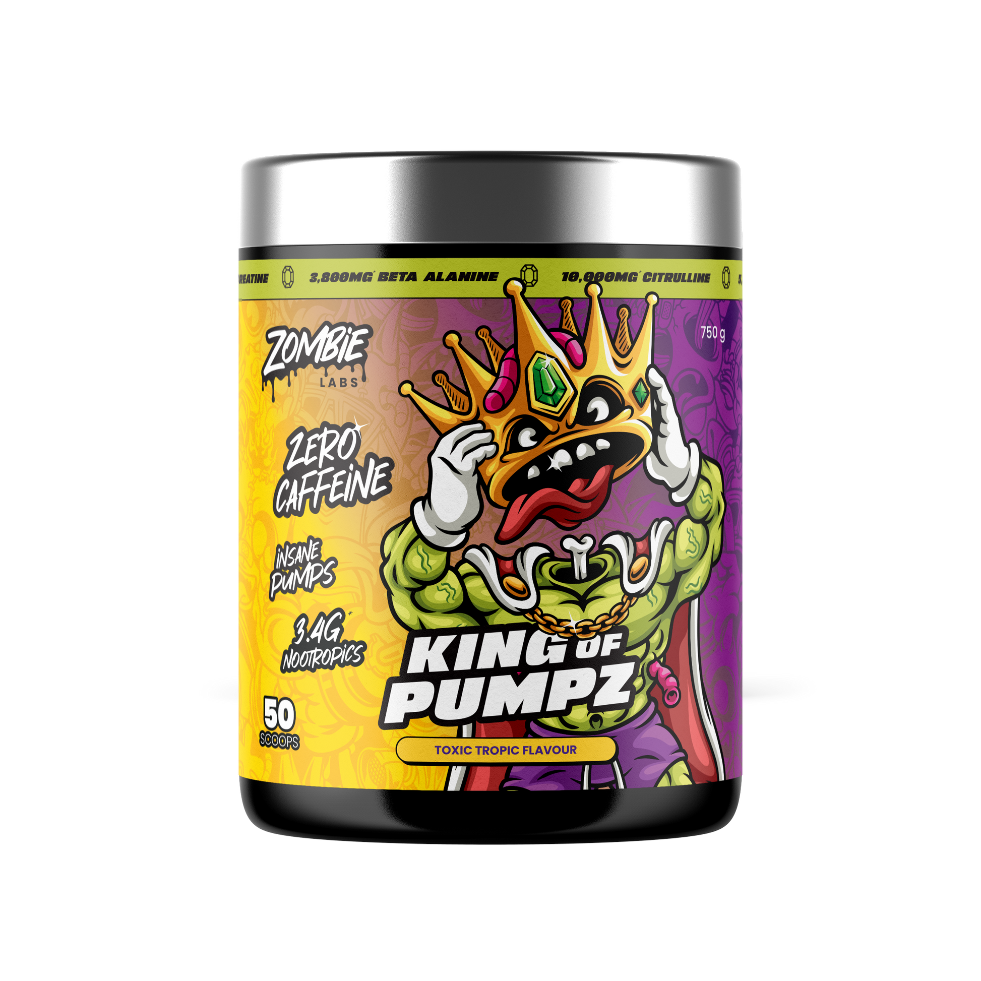 ZombieLabs King of Pumpz 50 Serves Toxic Tropic