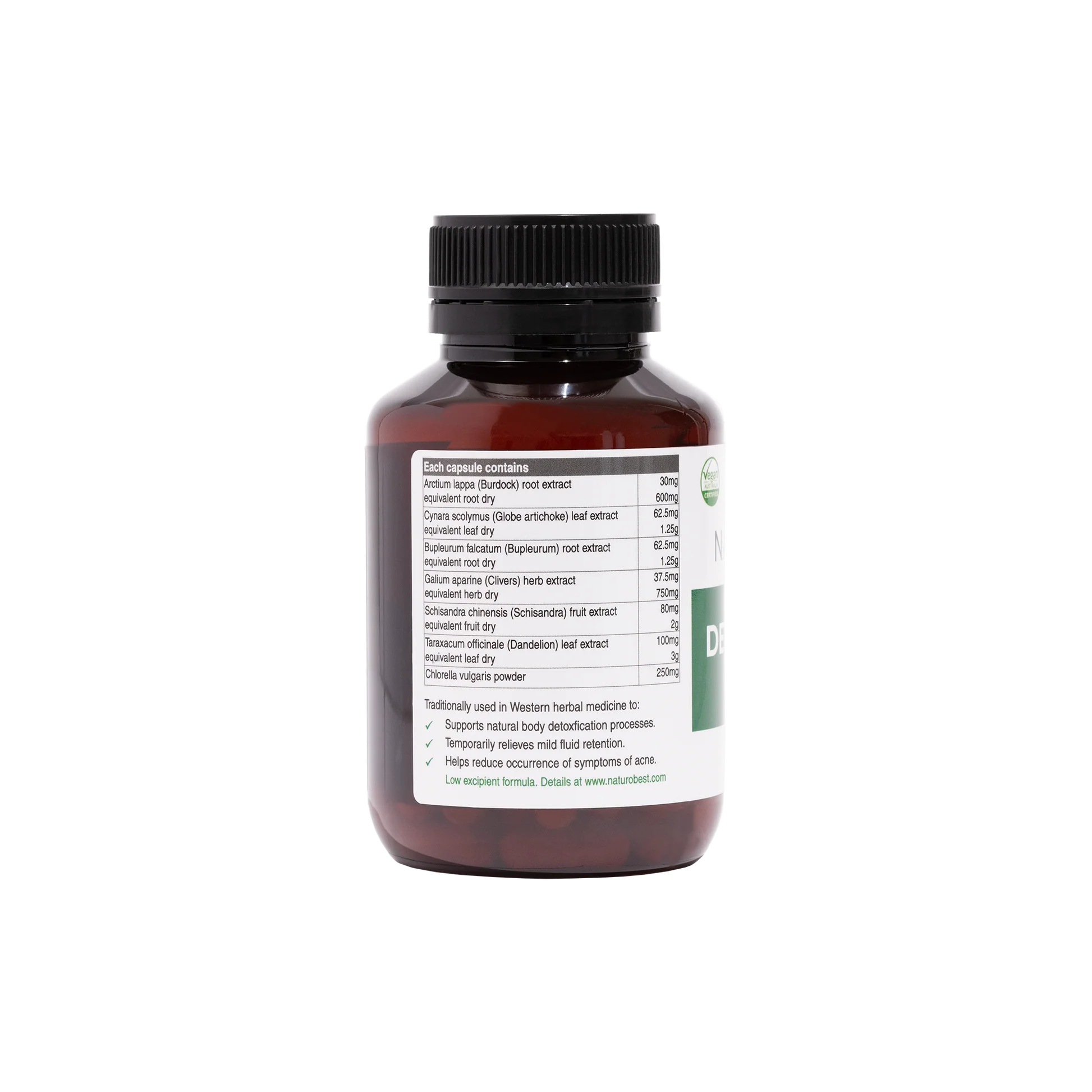 NaturoBest Detox & Liver Support 60c