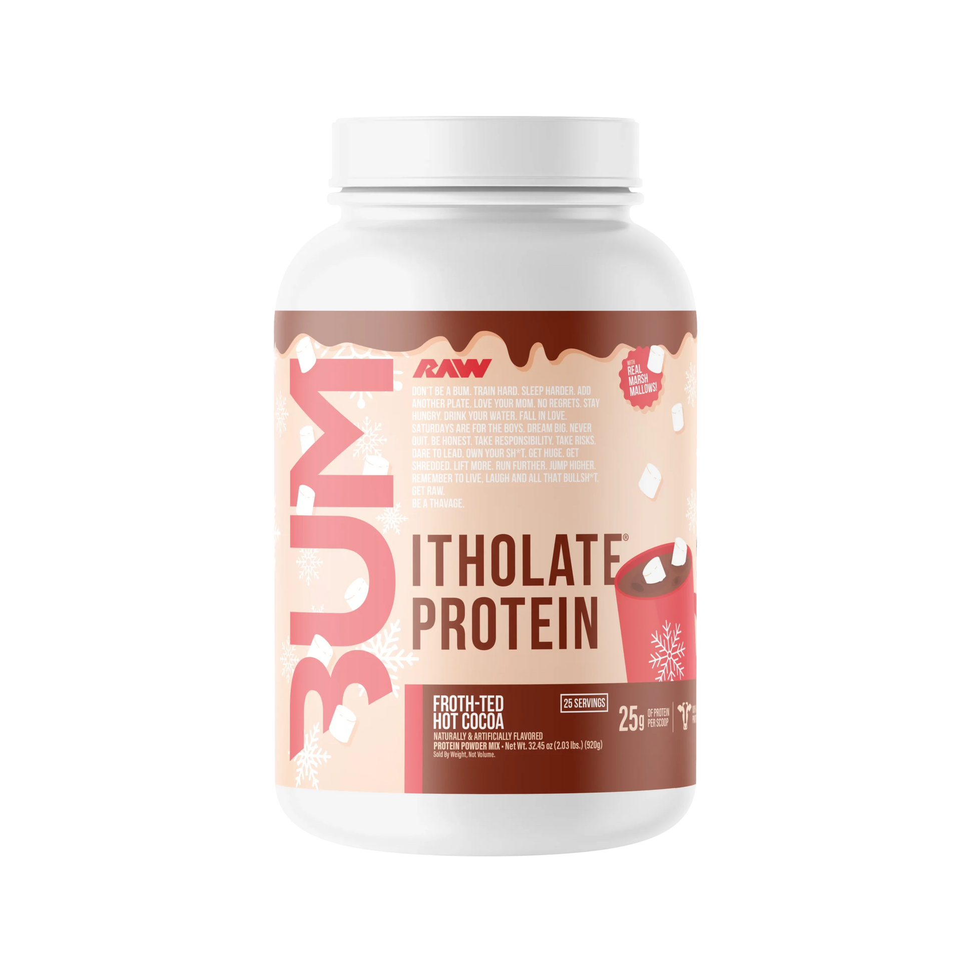 Itholate Protein by CBUM 2LB Froth-ted Hot Cocoa