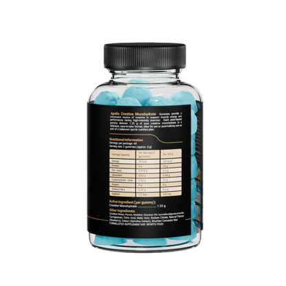 Apollo Creatine Monohydrate 120 Gummies Blueberry