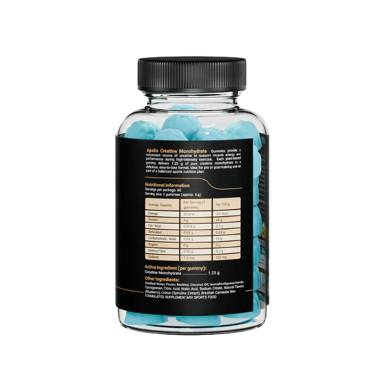 Apollo Creatine Monohydrate 120 Gummies Blueberry