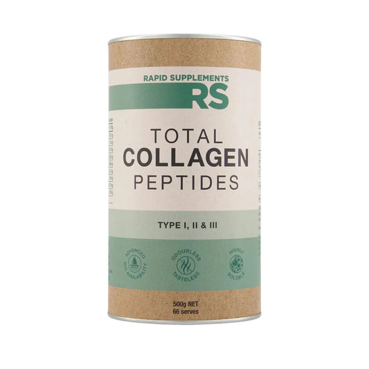 Rapid Supplements Total Collagen Peptides 500g Unflavoured