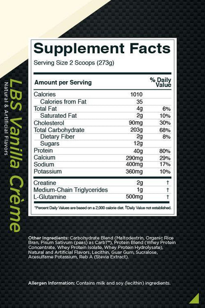 Rule1 Mass Gainer