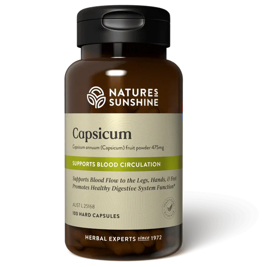 Natures Sunshine Capsicum (Cayenne Pepper) 100C