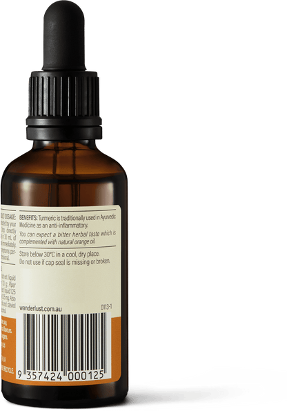 Wanderlust Turmeric Drops 50ml