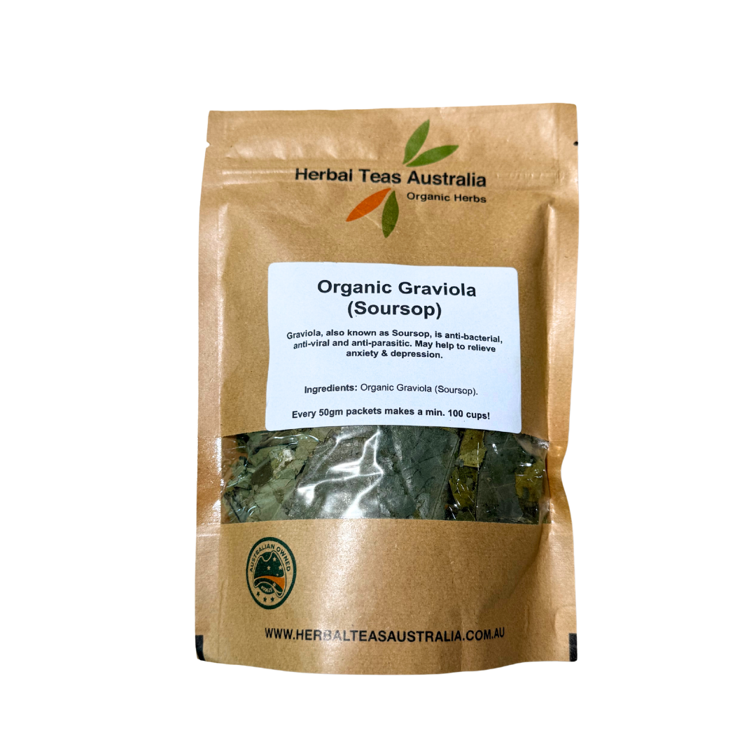 Herbal Teas Australia Organic Graviola (Soursop) 50g