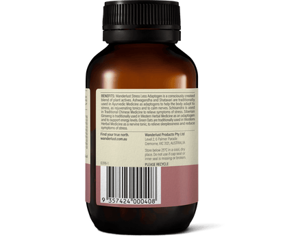 Wanderlust Stress Less Adaptogen 60 Capsules