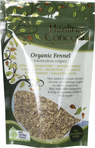 Healing Concepts Organic Fennel 50g