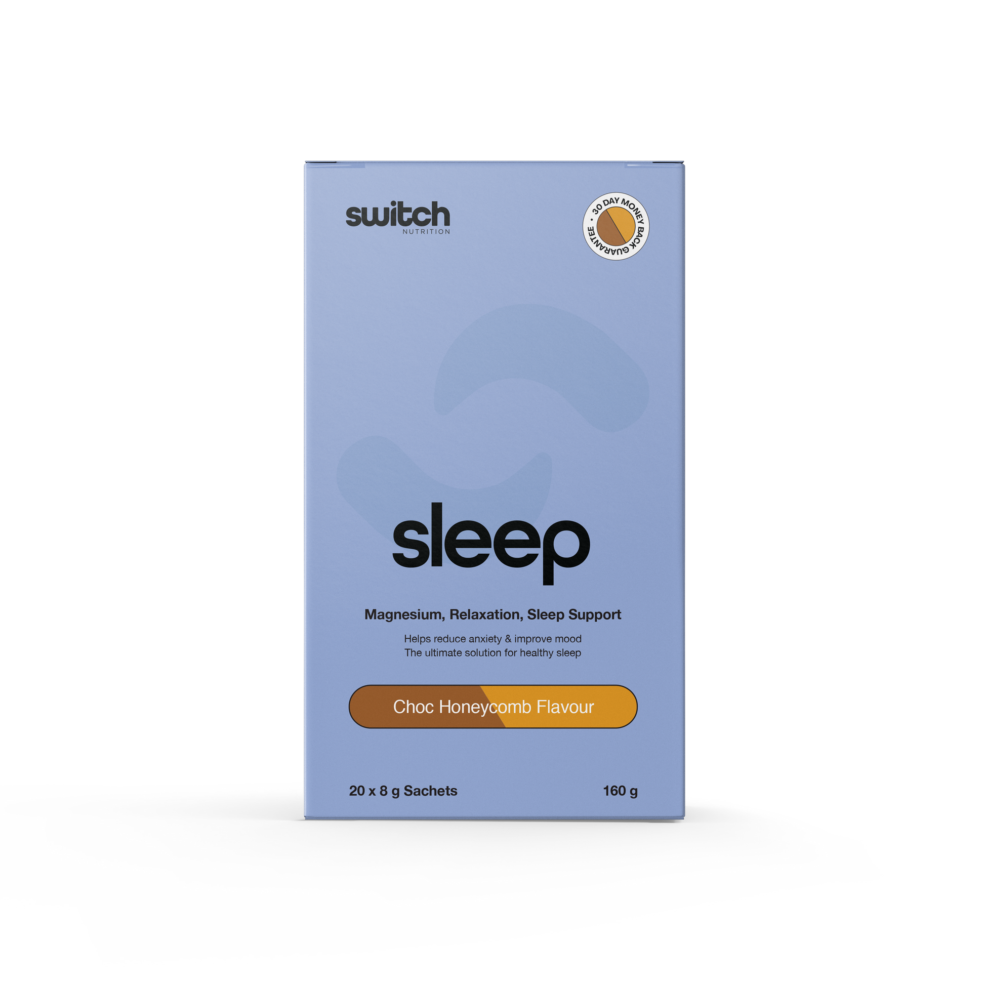 Switch Nutrition Sleep Sachets 20 Serves Choc Honeycomb