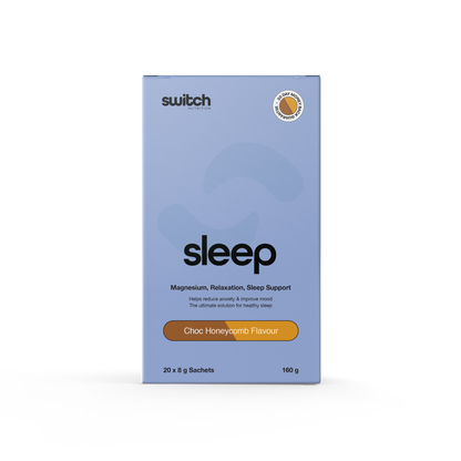 Switch Nutrition Sleep Sachets 20 Serves Choc Honeycomb