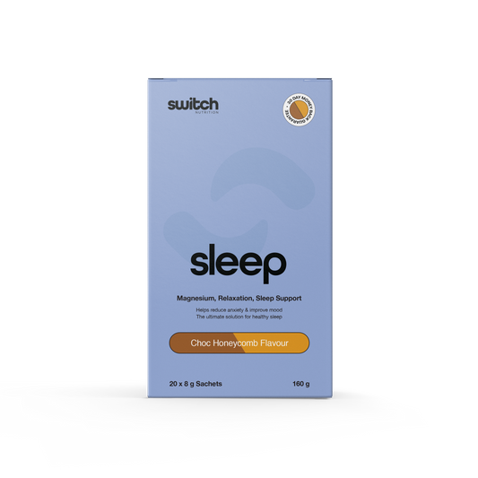 Switch Nutrition Sleep Sachets 20 Serves Choc Honeycomb
