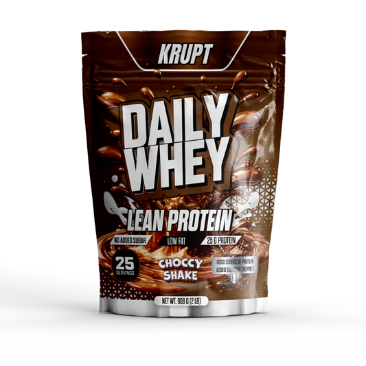 Krupt Daily Whey Protein 2lb Chocolate