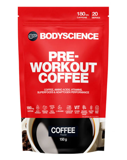 BSC Ultra Strong Pre Workout Coffee 222g