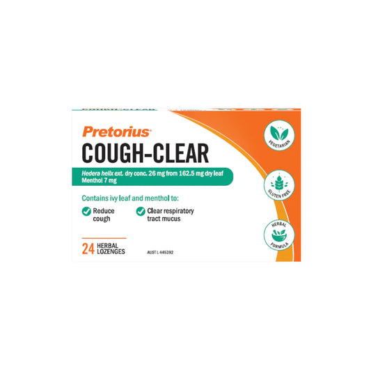 Pretorius Cough-Clear Lozenges Ivy Leaf Extract & Menthol