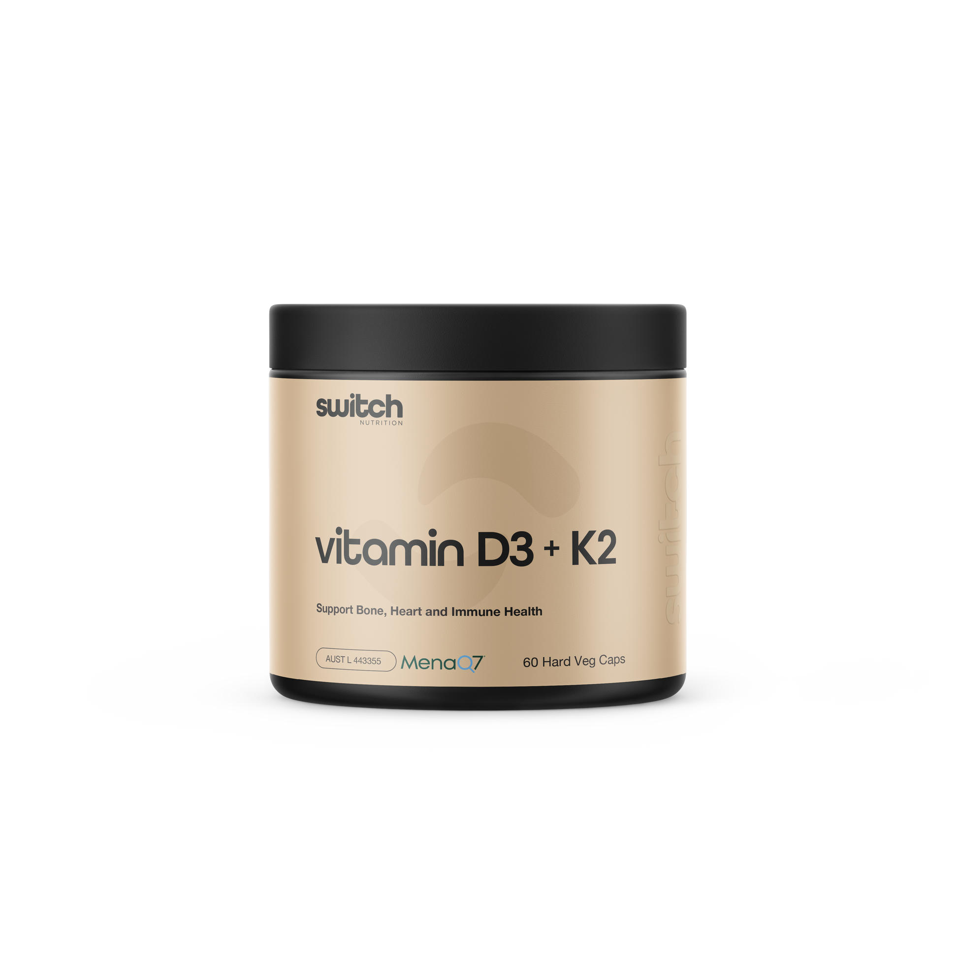 Switch Nutrition D3 & K2 60vc