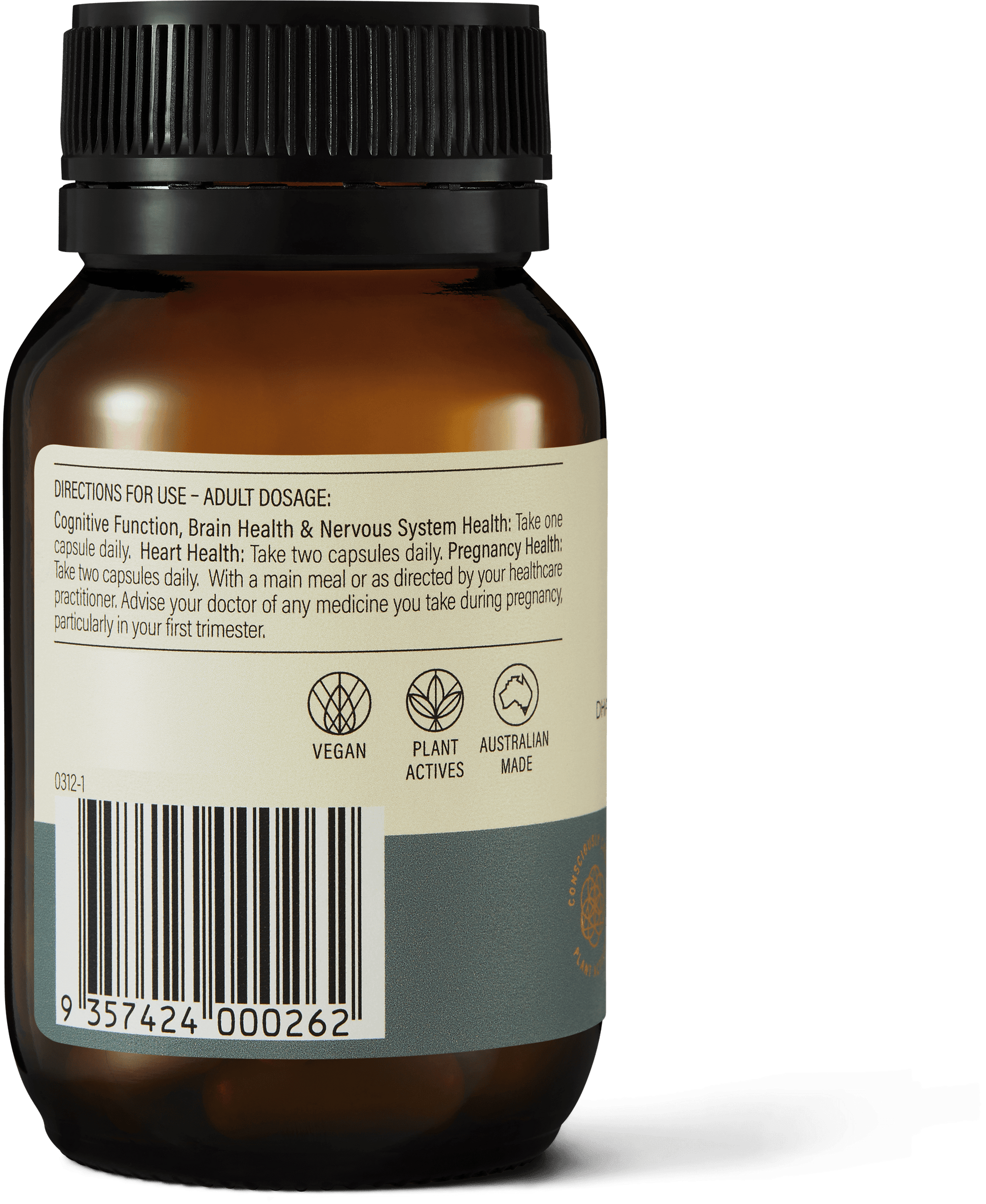 Wanderlust Plant Omega-3 30 Capsules