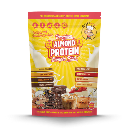 Macro Mike Almond Protein 8 Sachet Sample Pack