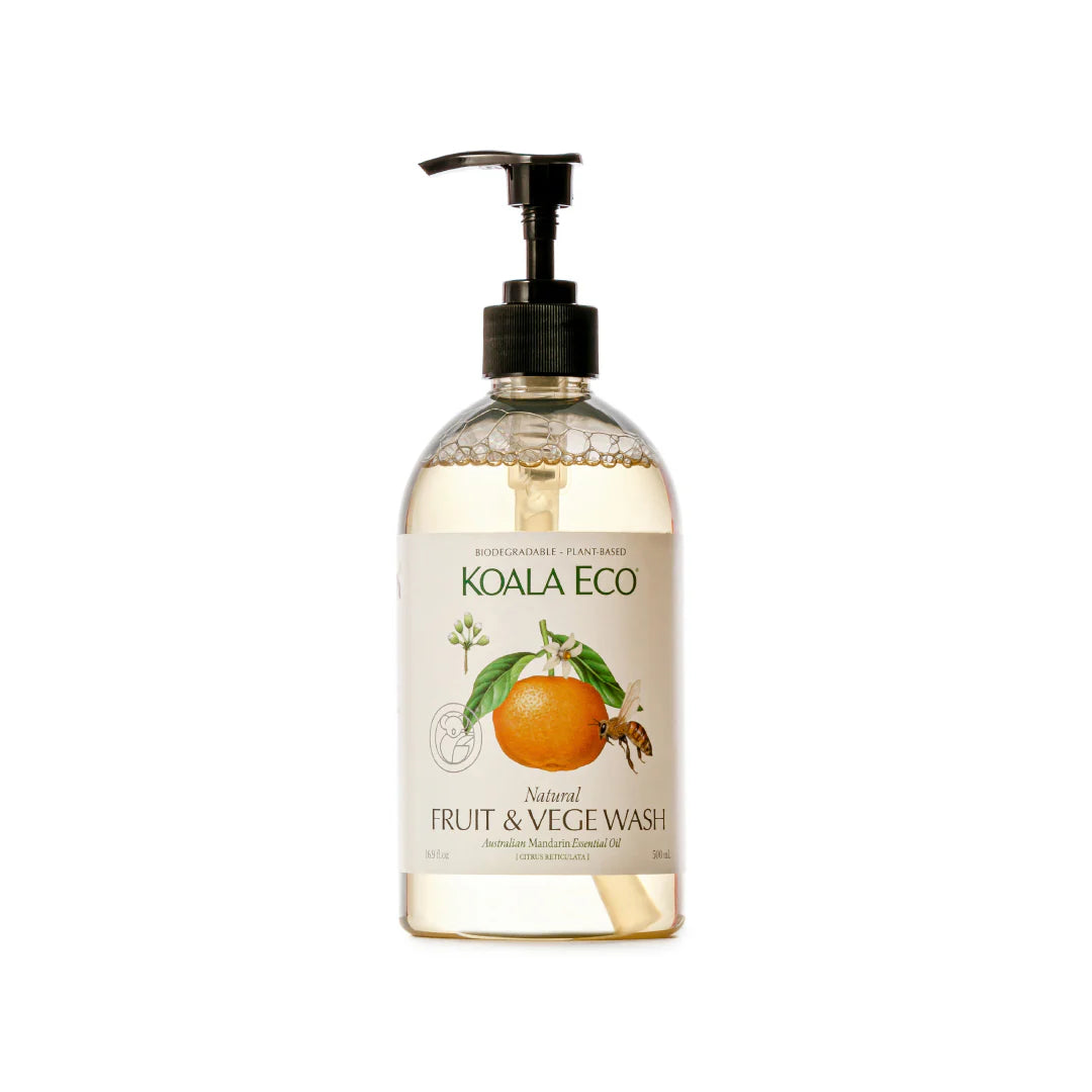 Koala Eco Fruit and Vegetable Wash 500ml Mandarin
