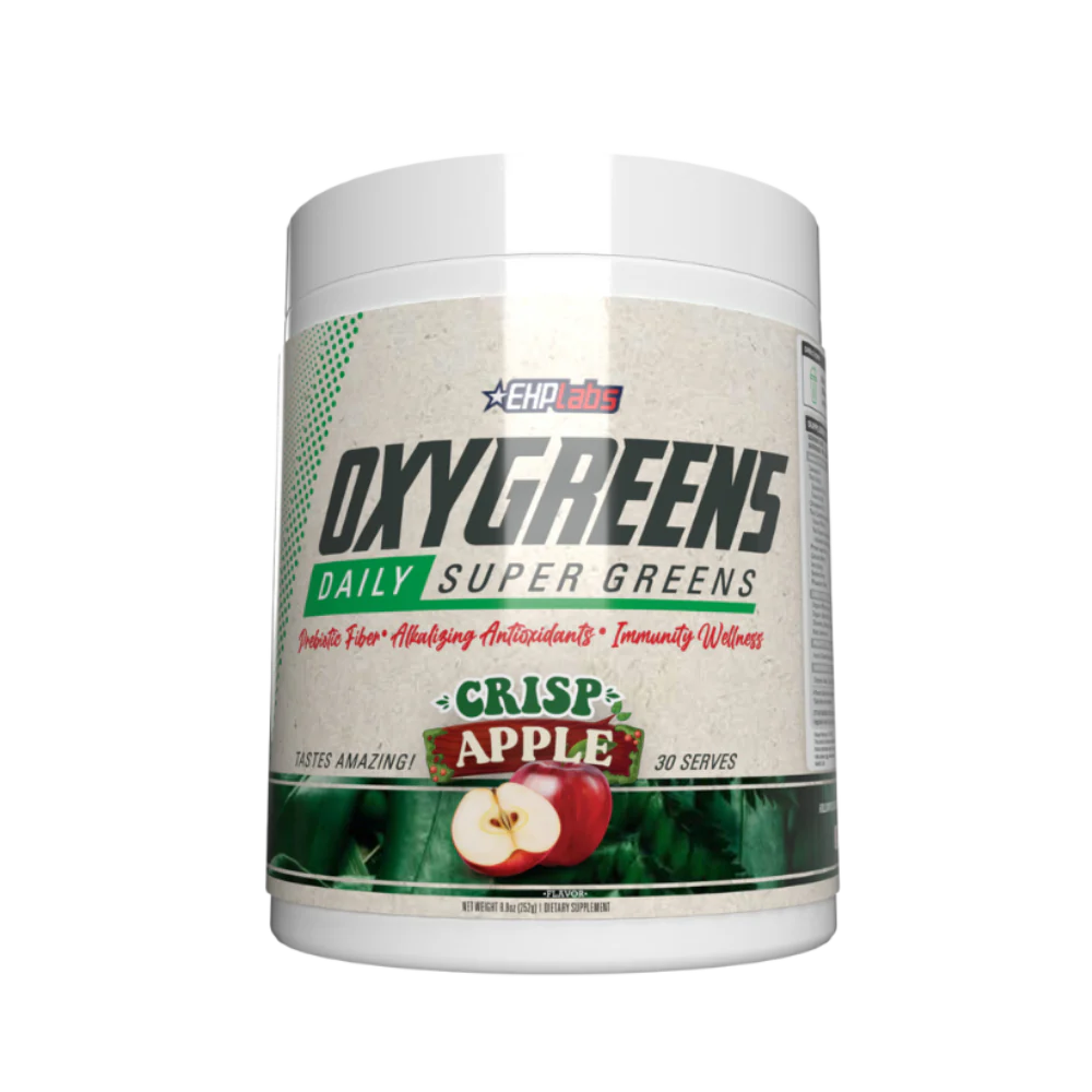 EHP Labs Oxygreens 30 Serves Crisp Apple
