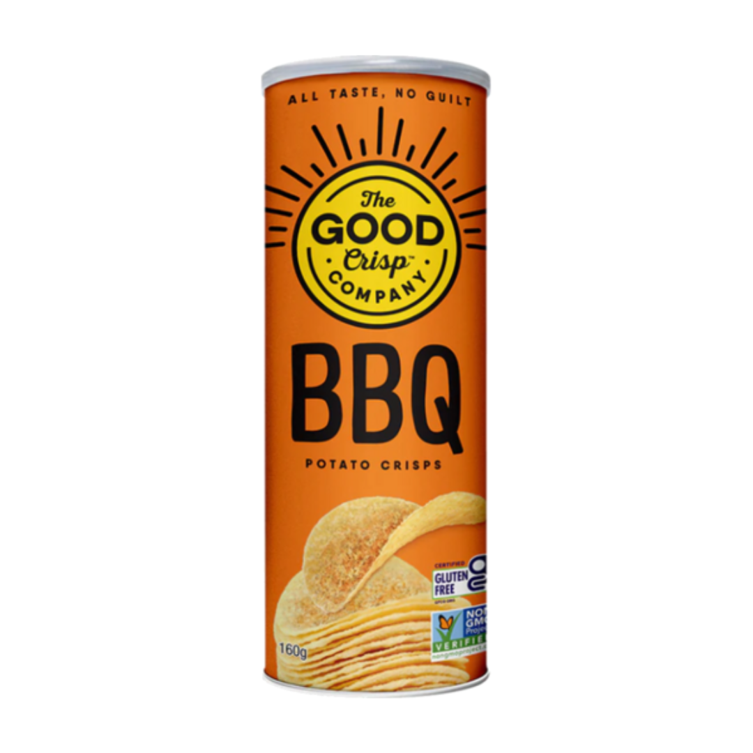 The Good Crisp Company Potato Crisps 160g BBQ
