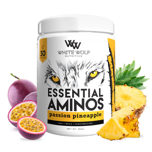 White Wolf Essential Aminos 30 Serves Passion Pineapple