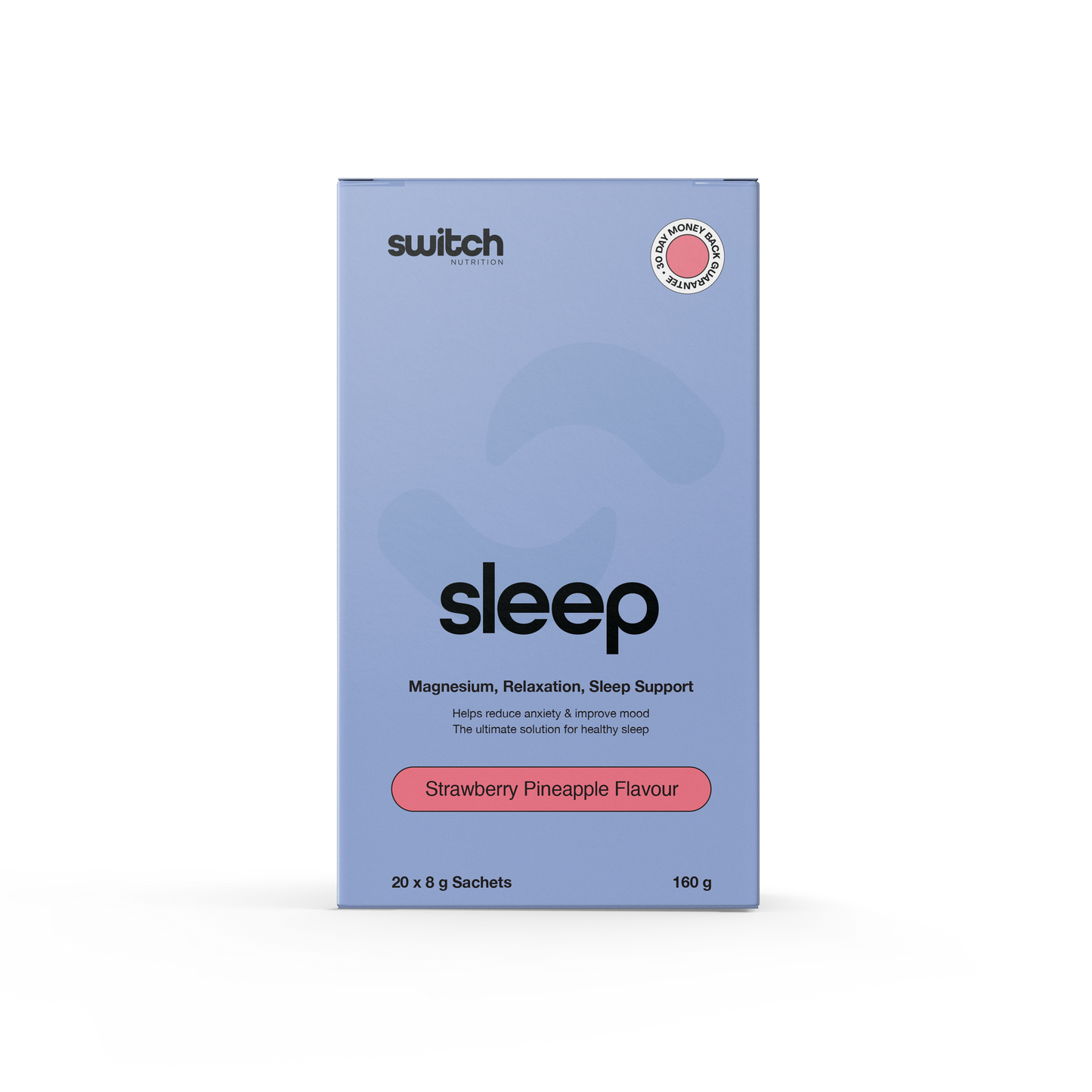 Switch Nutrition Sleep Sachets 20 Serves Strawberry Pineapple