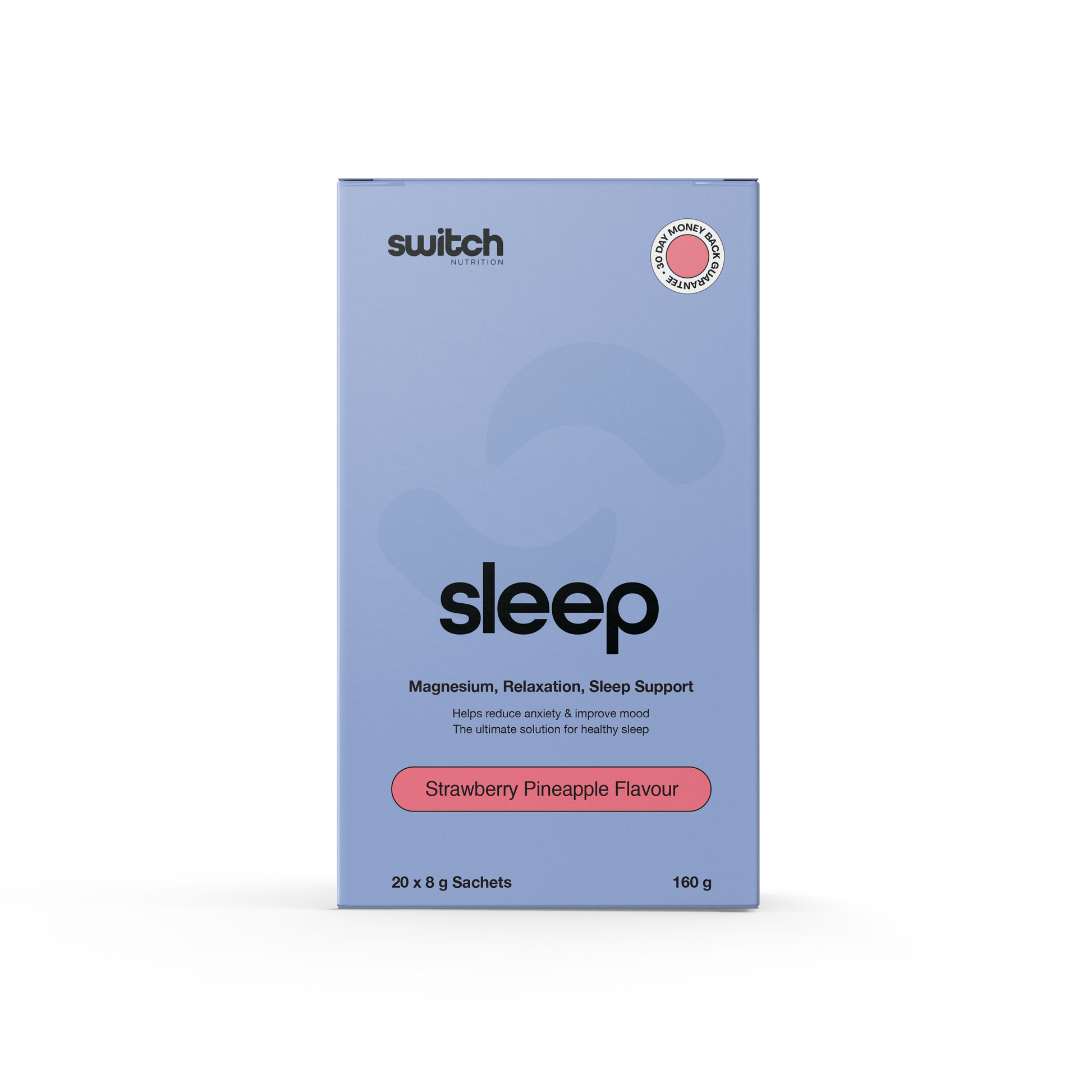 Switch Nutrition Sleep Sachets 20 Serves Strawberry Pineapple
