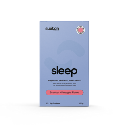 Switch Nutrition Sleep Sachets 20 Serves Strawberry Pineapple
