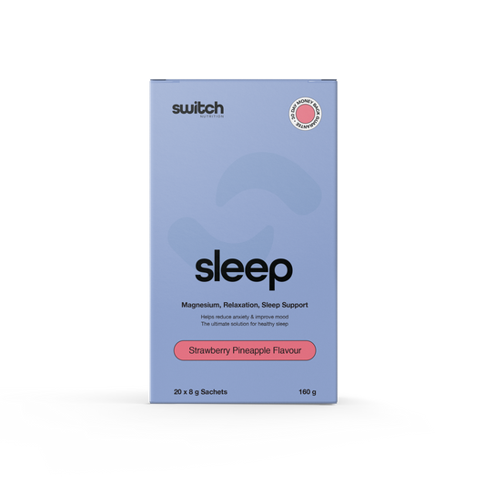 Switch Nutrition Sleep Sachets 20 Serves Strawberry Pineapple