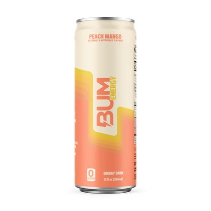 BUM Energy Can 355ml Peach Mango