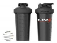 Thrive Stainless Steel Shaker 750ml Black