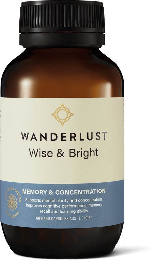 Wanderlust Wise & Bright 60 Capsules