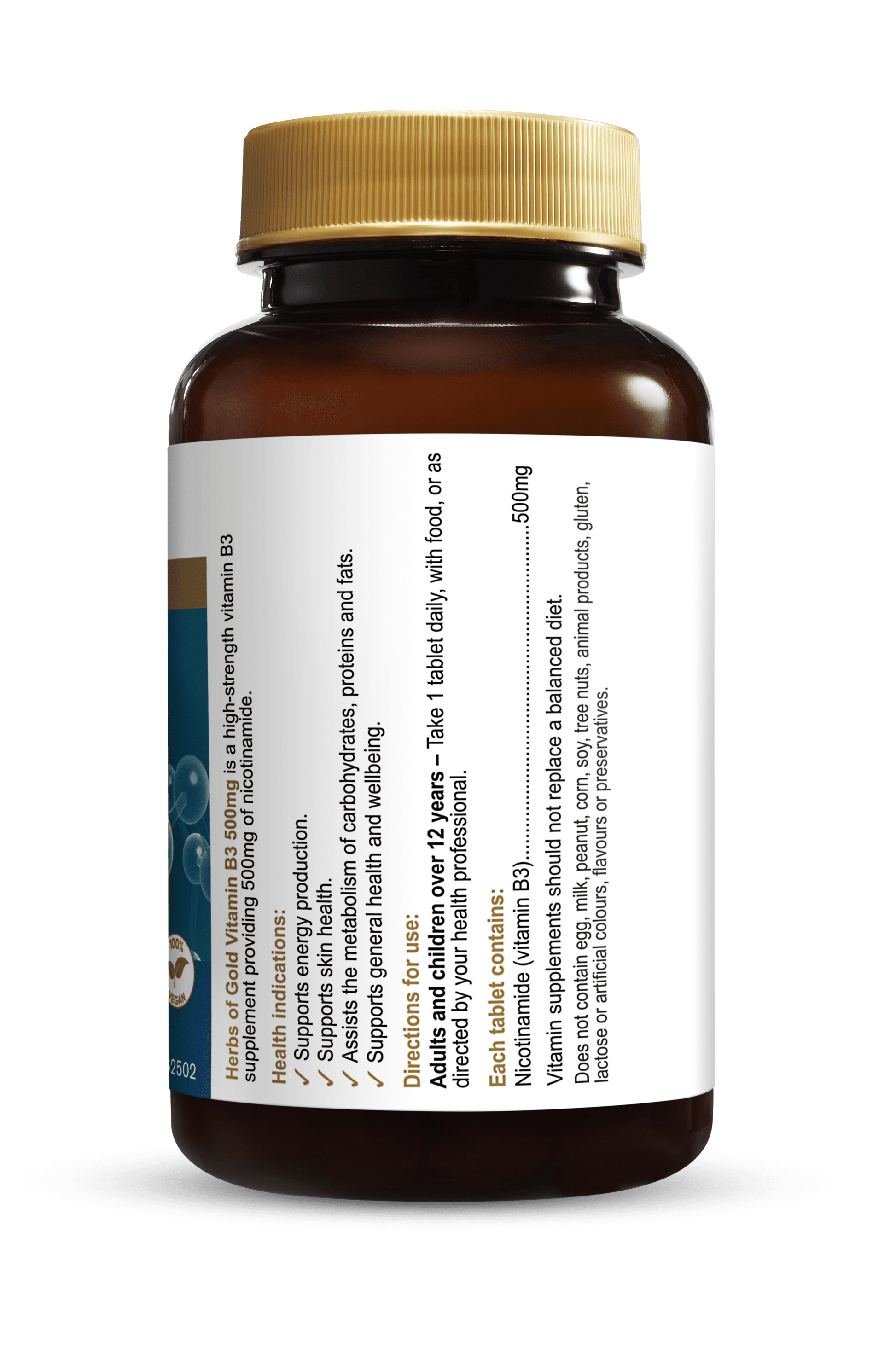 Hofg Vitamin B3 500Mg