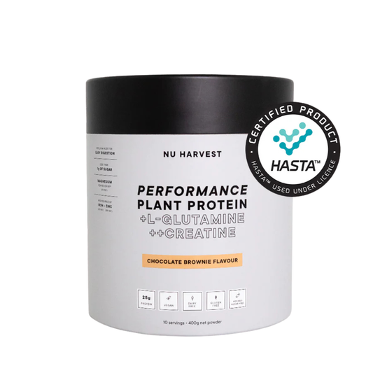 Naked Harvest Performance Plant Protein 400g Chocolate Brownie