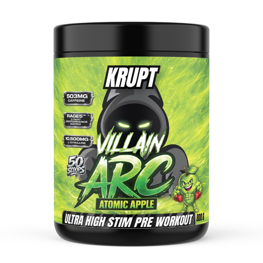 Krupt Villain Arc 50 Serves Atomic Apple