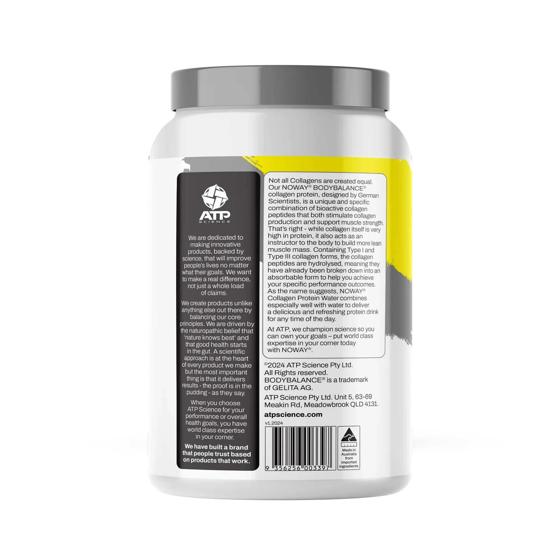 ATP Science Noway Protein Water 750g Lemonade