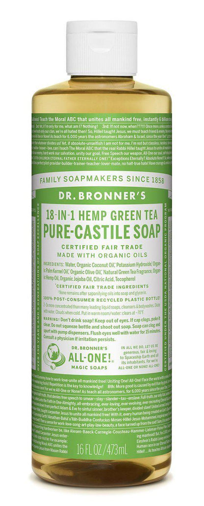 Dr Bronners Pure Castille Liquid Soaps