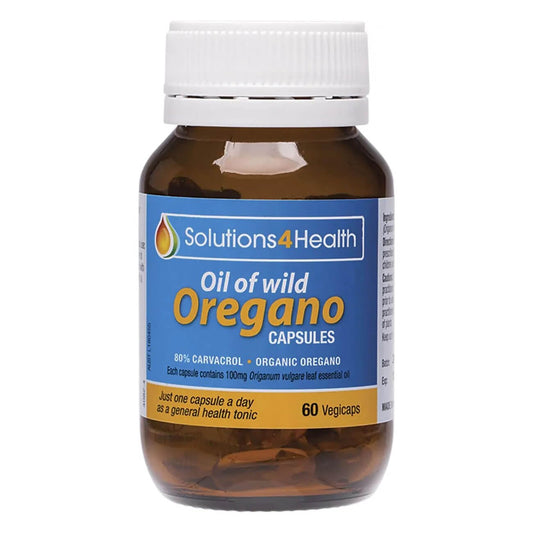 S4H Wild Oregano Oil Capsules 60vc