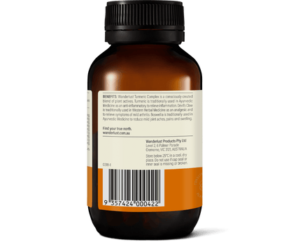 Wanderlust Turmeric Complex 60 Capsules