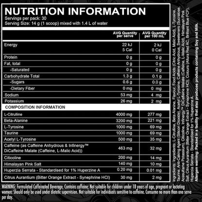 OCD Nutrition Headshot 30 Serves Pine Lime Splice