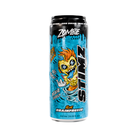 ZombieLabs STIMZ RTD 500ML Blue Brainfreeze