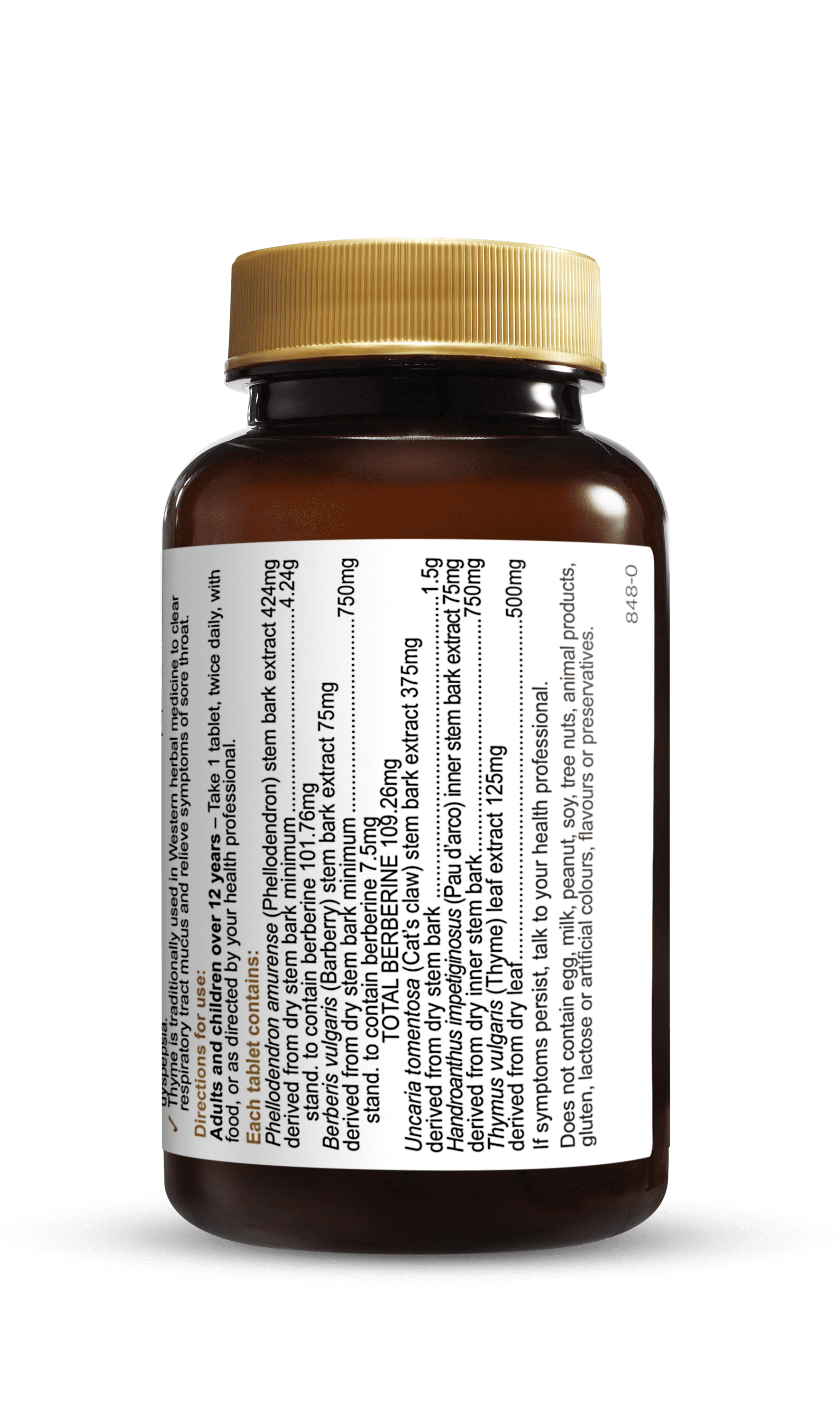 HofG Berberine ImmunoPlex 30t