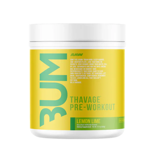 Thavage Pre-Workout by CBUM 40 Serves Lemon Lime