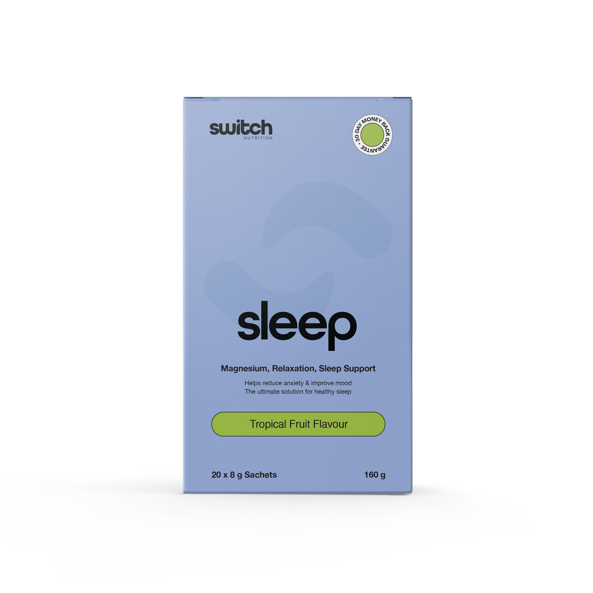 Switch Nutrition Sleep Sachets 20 Serves Tropical Fruit