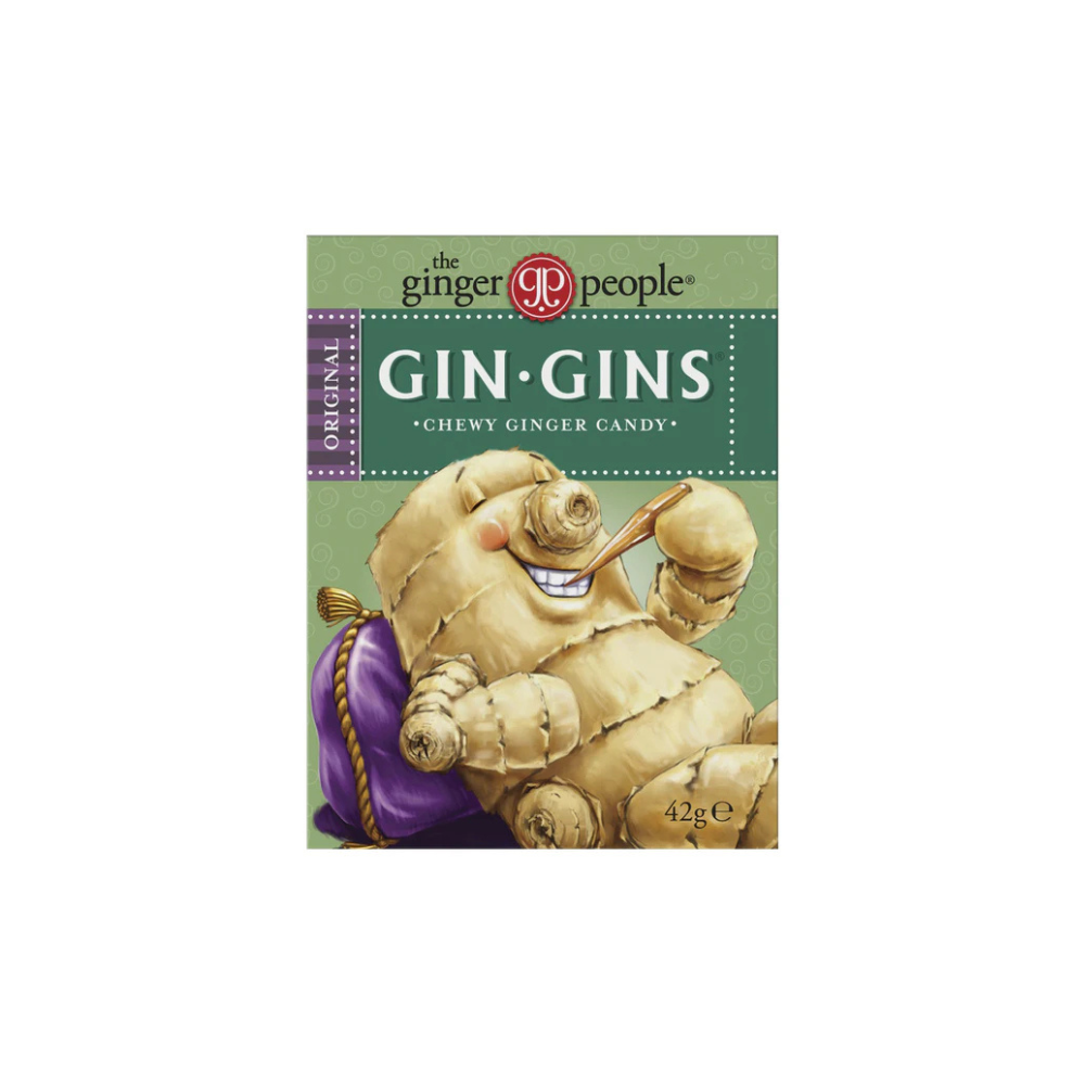 The Ginger People Gin Gins Ginger Chews 42g