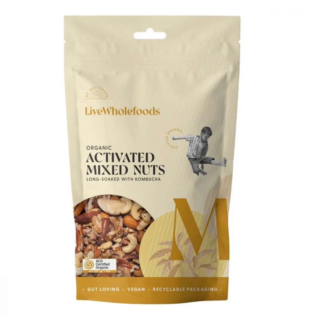 Live Wholefoods Organic Activated Mixed Nuts 600g