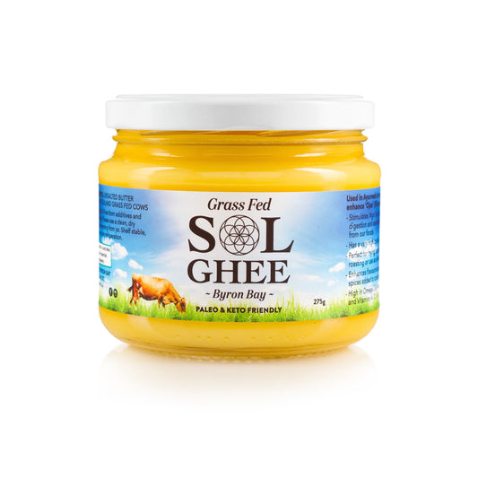 Sol Organics Grass Fed Ghee 275g
