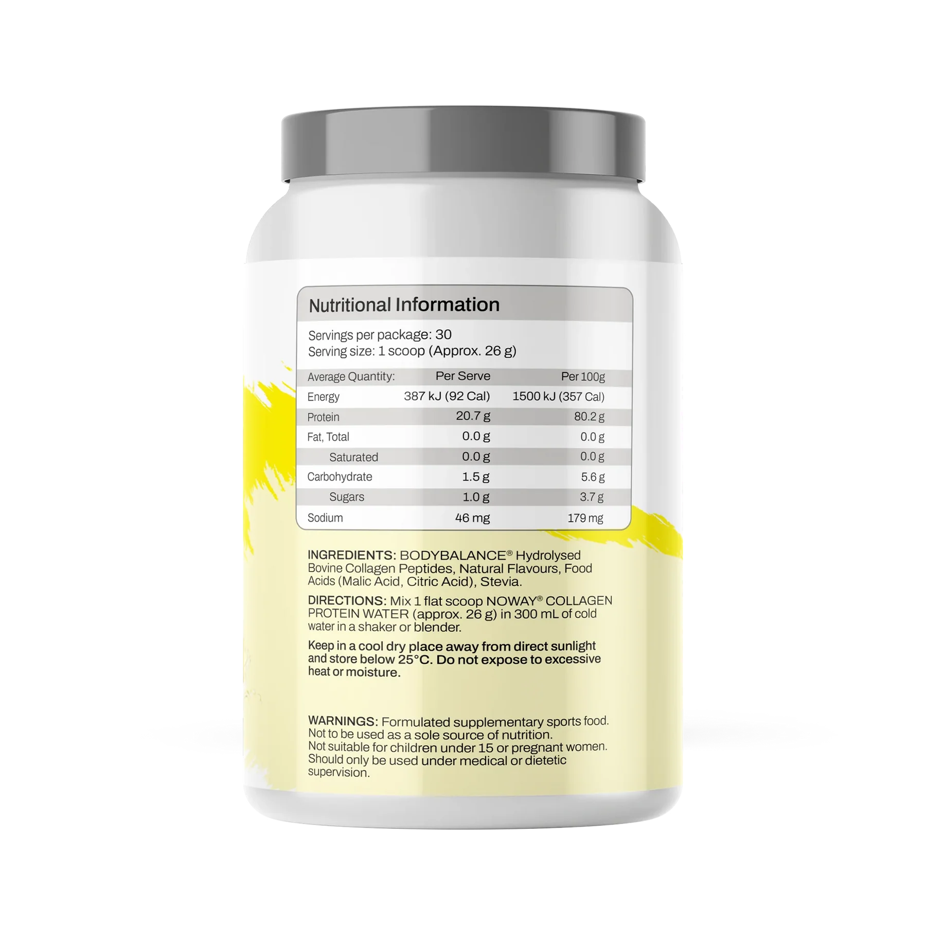 ATP Science Noway Protein Water 750g Lemonade