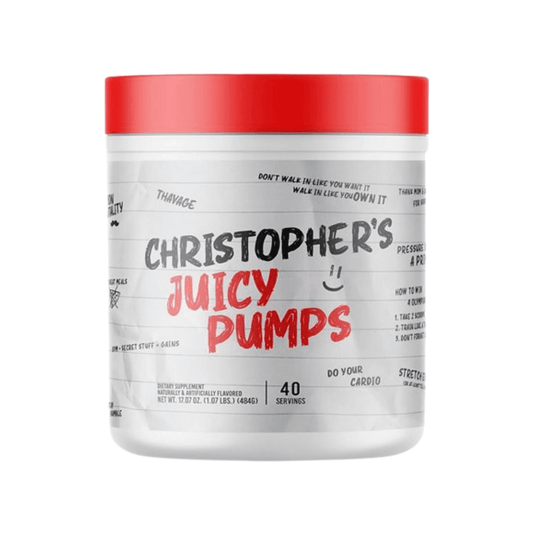 RAW Pump Non-Stim 40 Serves Christopher's Juicy Pumps