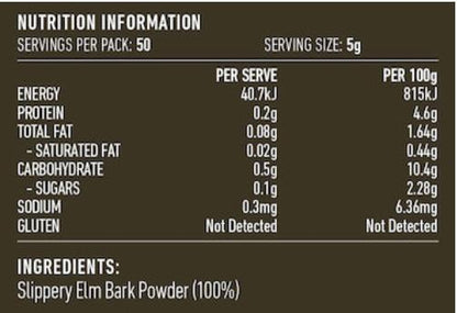 Lotus Slippery Elm Bark Powder